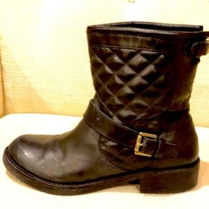 Black boots